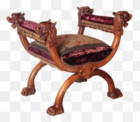 Curule Chair Png Transparent Image Mart - Ancient Roman Curule Chair,Throne Chair Png