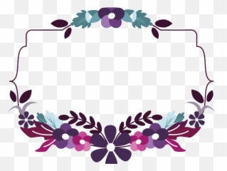 Flourish Clipart Title Border - Transparent Box Png Design