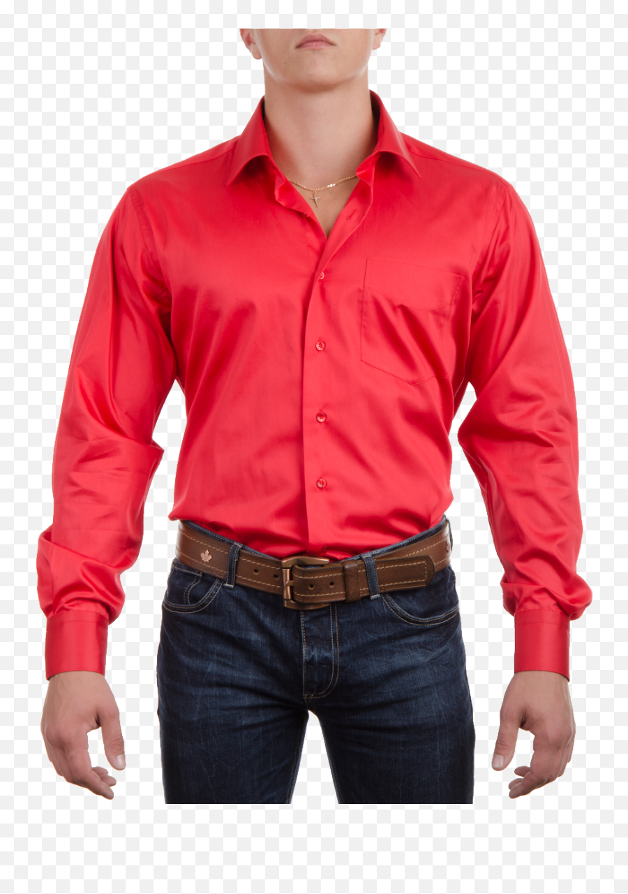 Red Dress Shirt Png Image