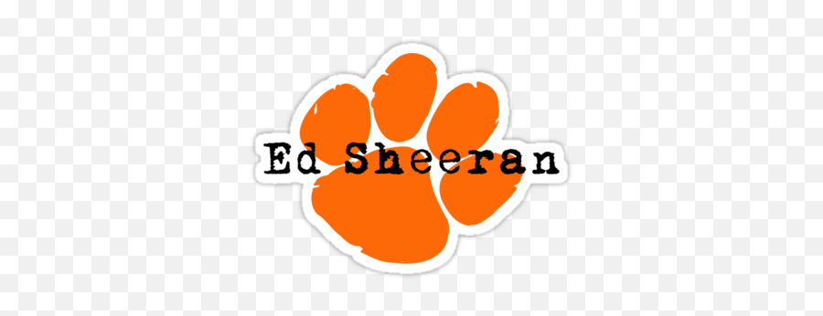 I Want This Sooo Bad Ed Sheeran Pawprint Black By - Ed Sheeran Png,Ed Sheeran Png