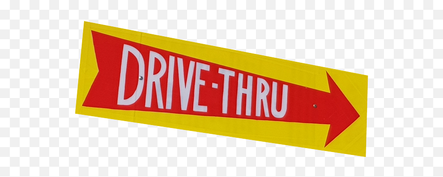 Red Arrow Drive - Signage Png,Big Red Arrow Png