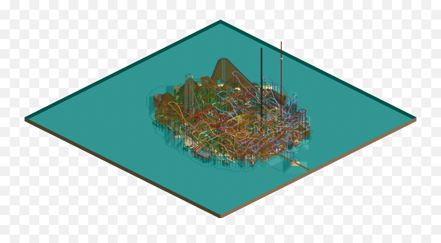 Cyberpunk Tycoon - Cowloon City Parks Openrct2 Coffee Table Png,Cyberpunk Png