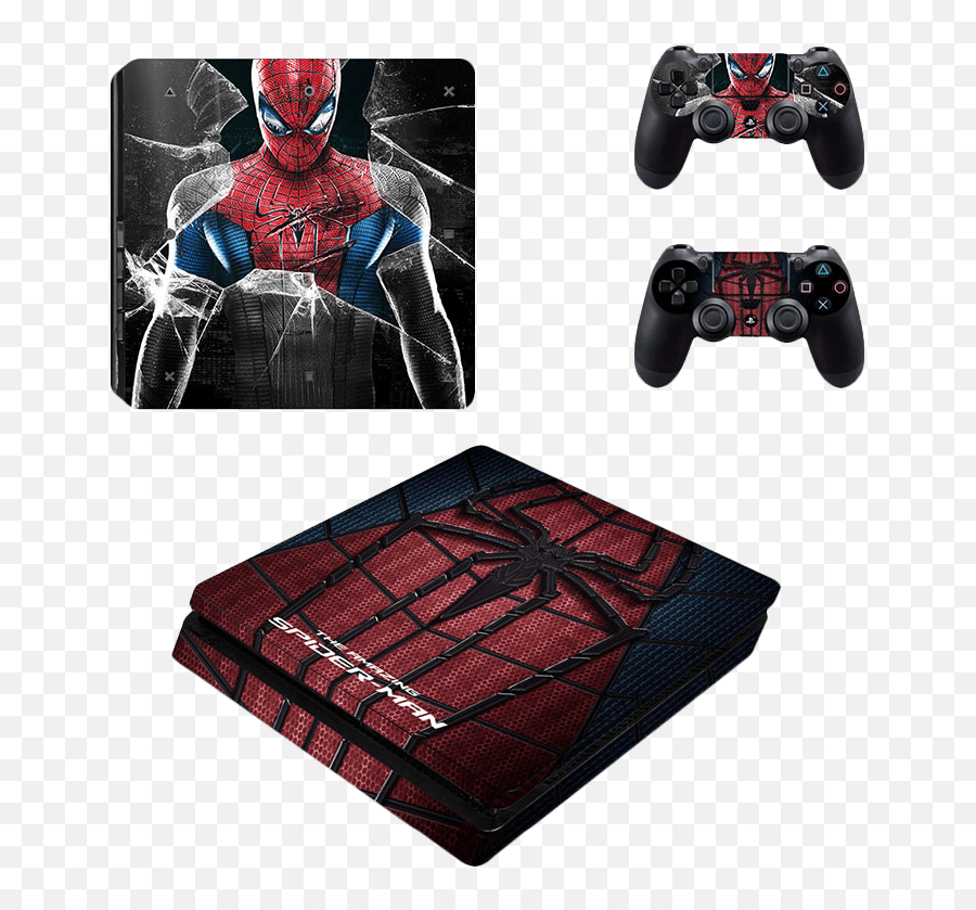 Spider - Man Ps4 Png Playstation 4 Slim Decal Skin Vinyl Tiger Shroff Spider Man,Spiderman Ps4 Png