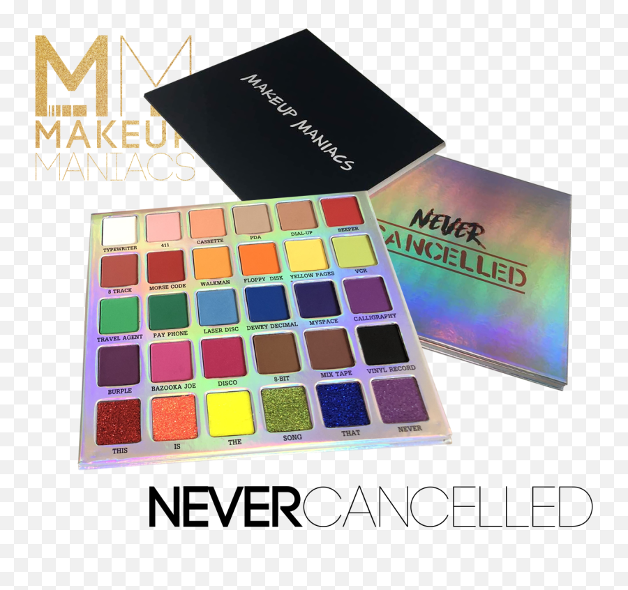 Download Hd Never Cancelled Palette - Cleanser Transparent Cosmetics Png,Cancelled Png