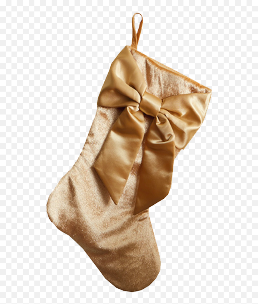 Gold Bow Stocking - Handbag Png,Gold Bow Png