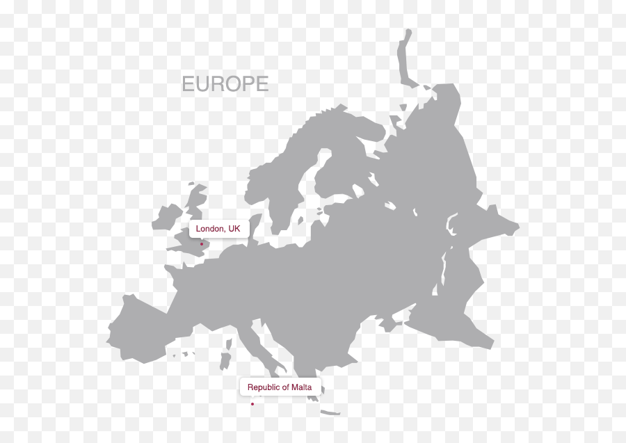 Europe Svg Png Image - Europe Map Icon,Europe Map Png