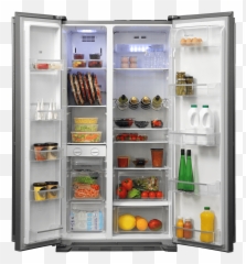 Open Refrigerator Png 2 Image - Fridges