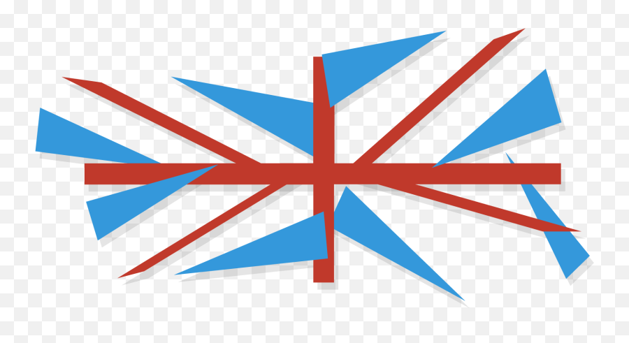 England Flag Animation Png Download - Great Britain Flag Abstract,British Flag Png