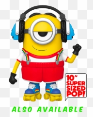 The Rise Of Gru - Funko Pop Minion 10 Inch Png,Gru Transparent