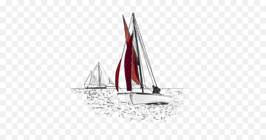 Isolated Yacht Carrick Roads - Dinghy Sailing Png,Sailboat Transparent Background