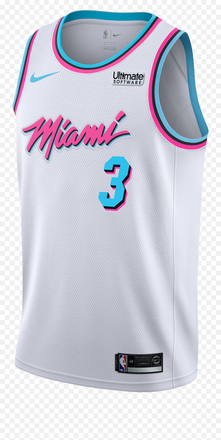 Dwyane Wade Nike Miami Heat Vice - Miami Vice Jersey Wade Png,Dwyane Wade Png