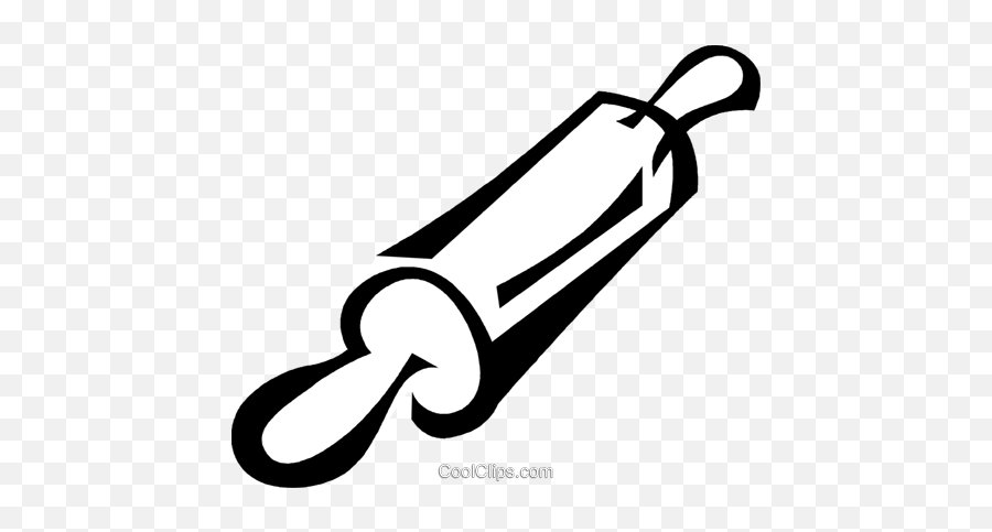 Rolling Pin Vector Png - Silhouette Rolling Pin Png,Rolling Pin Png