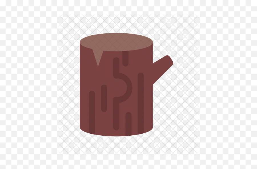 Piece Of Wood Icon Flat Style - Coffee Cup Png,Piece Of Wood Png