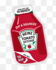 Heinz Dip Squeeze Ketchup Png