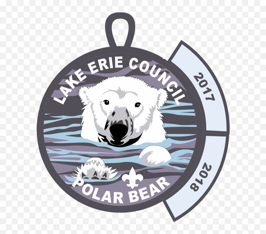 Polar Bear Award U2014 Lake Erie Council - American Eskimo Dog Png,Polar Bear Transparent Background
