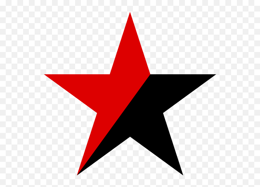 Fileanarchist Starsvg - Wikimedia Commons Star Stamp Png,Anarchy Png
