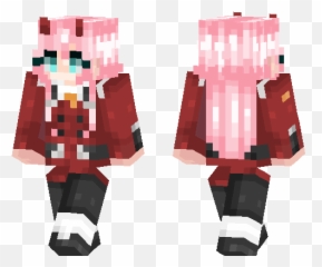Zero Two Minecraft Pe Skins - Lisa Imai Minecraft Skin Png,Zero Two Png