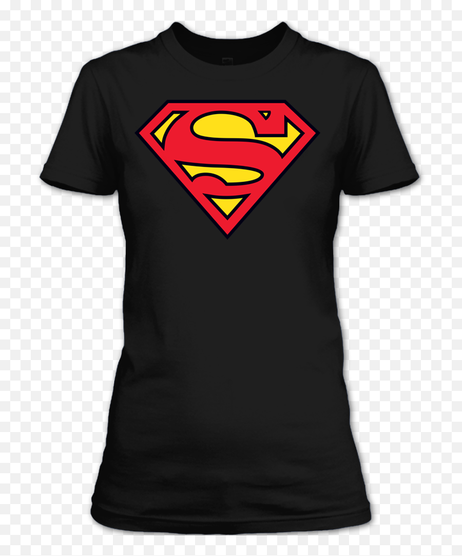 75 - Year Evolution Of Superman Logos Superman T Shirt Black Superman Logo T Shirt Png,Superman Logos Hd
