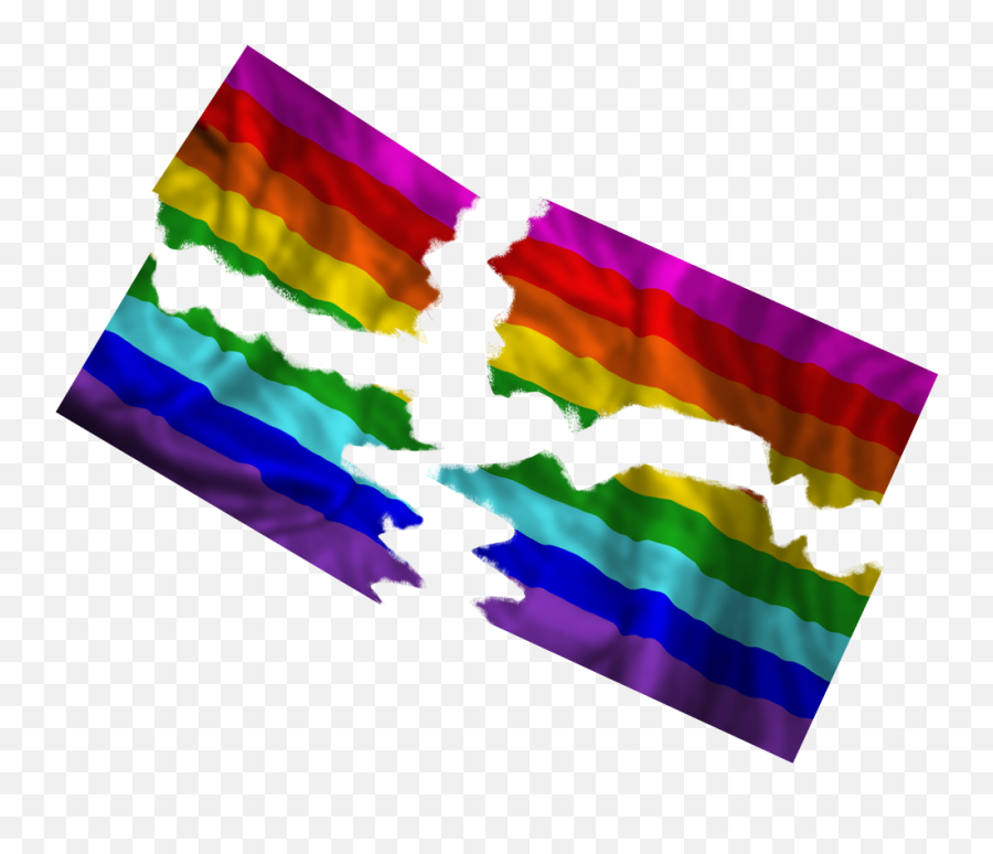 Download Hd Rainbow Flag By Cjf20 - Rainbow Flag Torn Torn Rainbow Flag Png,Rainbow Flag Png