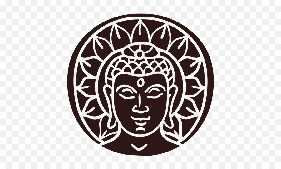 Gautama Buddha Head Black - Transparent Png U0026 Svg Vector File Asian Christian High School Logo,Buddha Png
