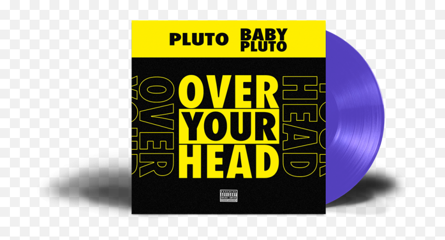 Over Your Head 12 Purple Vinyl Lil Uzi Vert - Graphic Design Png,Lil Uzi Vert Png