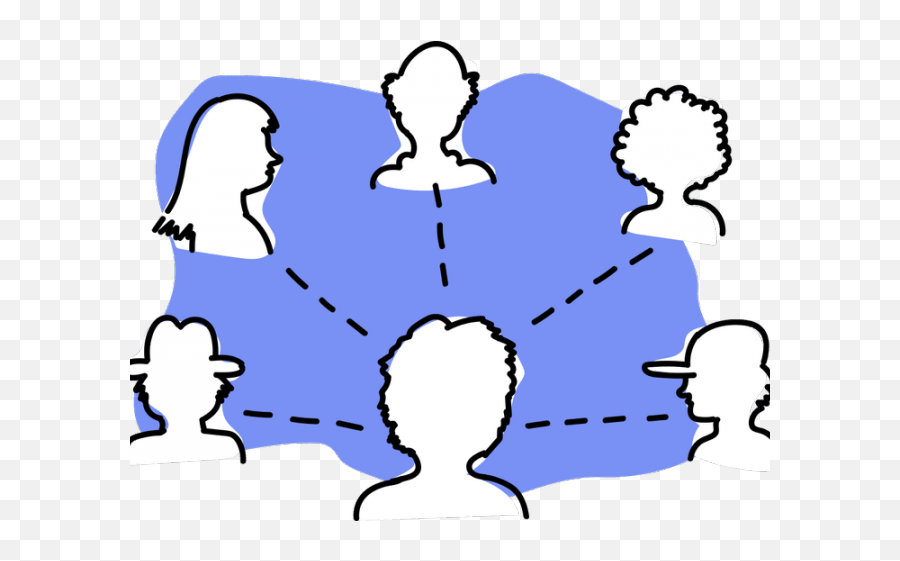 Social Media Clipart Networking - Cartoon Person Social Media Png Cartoon,Cartoon Person Png