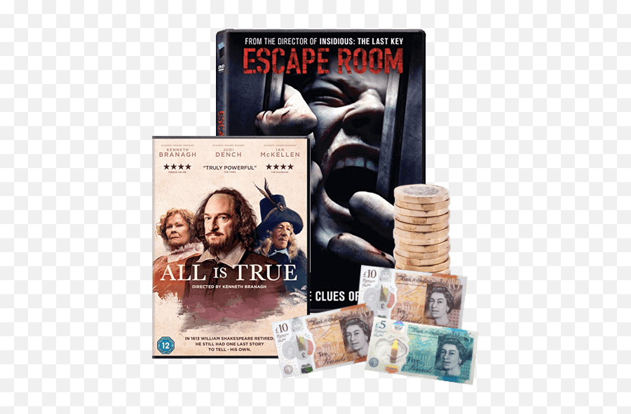 Sell Dvds For Cash - Webuybookscouk Escape Room Hindi Movie Poster Png,Cash Png