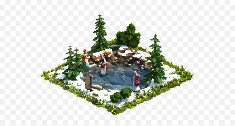 Frozen Lake - Christmas Tree Png,Lake Png