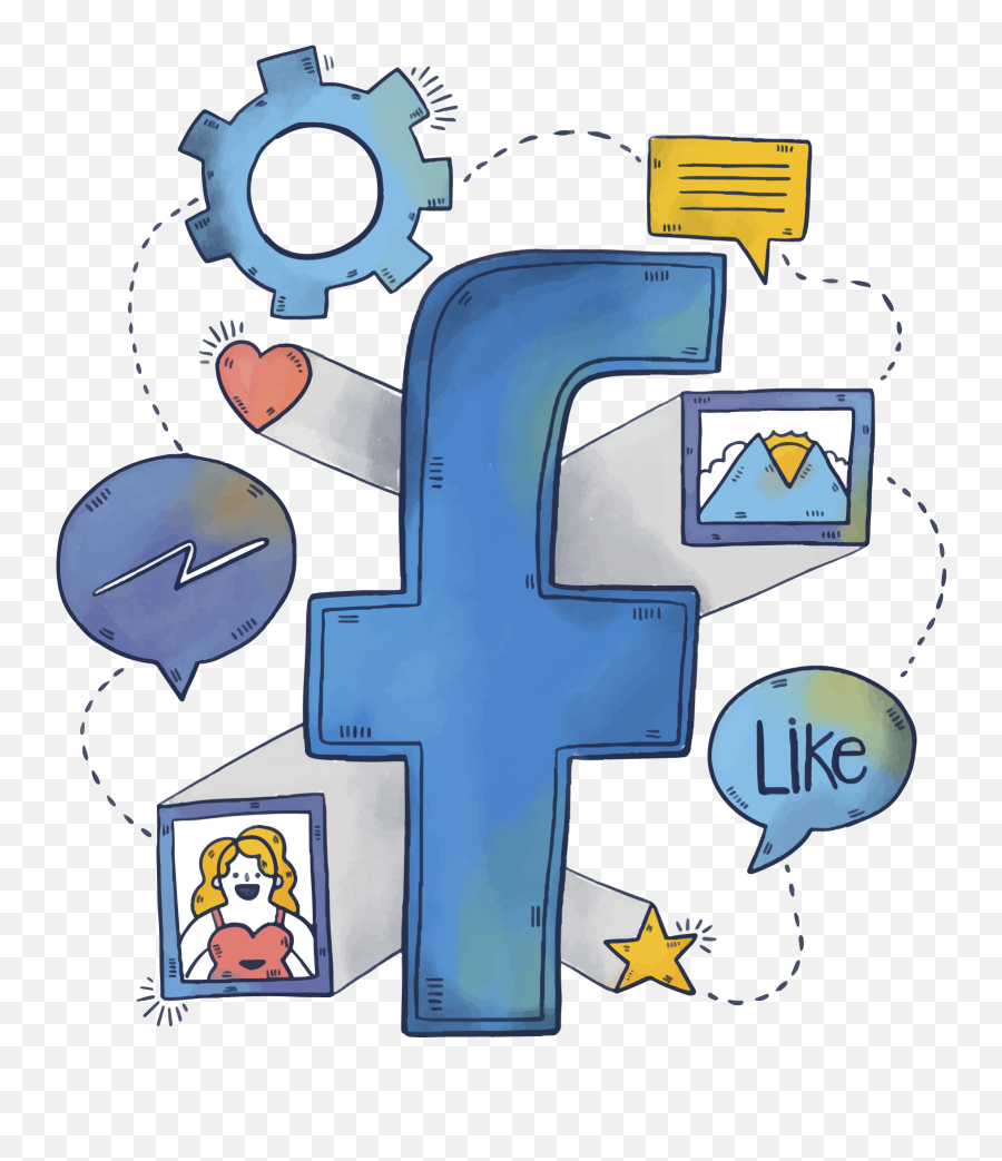 Download Network Media Linkedin Blog Vector Facebook Social - Facebook Png,Social Png