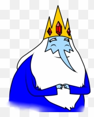 Adventure Time Logo - Ice King Png Download Happy