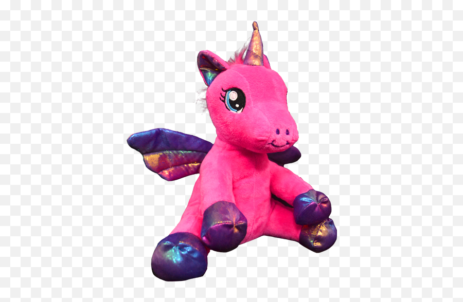 Download Baby Nova Pink Winged Unicorn - Stuffed Toy Full Stuffed Toy Png,Baby Toy Png