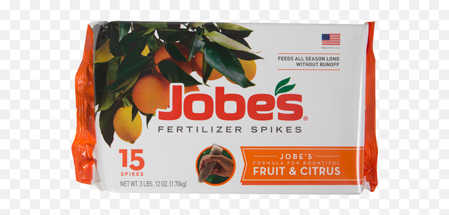 Jobeu0027s Fruit U0026 Citrus Tree Fertilizer Spikes Company - Fertilizer Fruit Tree Spikes Png,Citrus Png