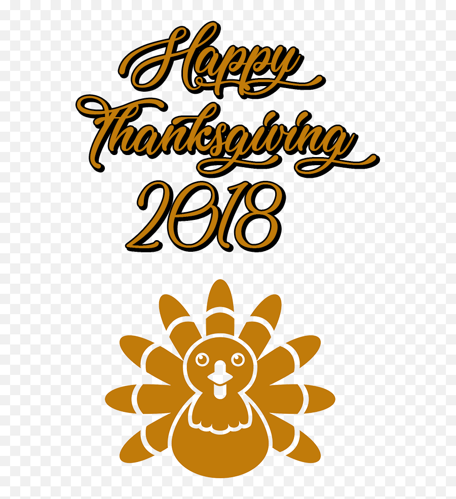 Turkey Transparent Png - Happy Thanksgiving 2018 Turkey,Turkey Transparent