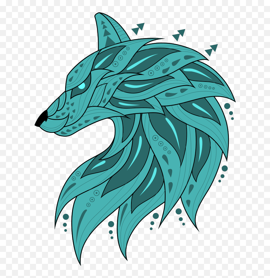 Turquoise Wolf Png Logo - Yeil Logolar,Turquoise Png