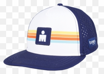Ironman Sunset Orange Trucker Png