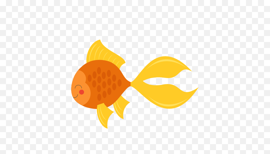 Goldfish Transparent Images Png - Cute Goldfish Clipart,Goldfish Transparent