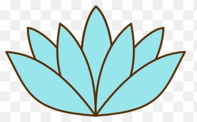 Lilly Pad Png Download Free Clip Art - Easy To Draw Flowers,Lily Pad Png