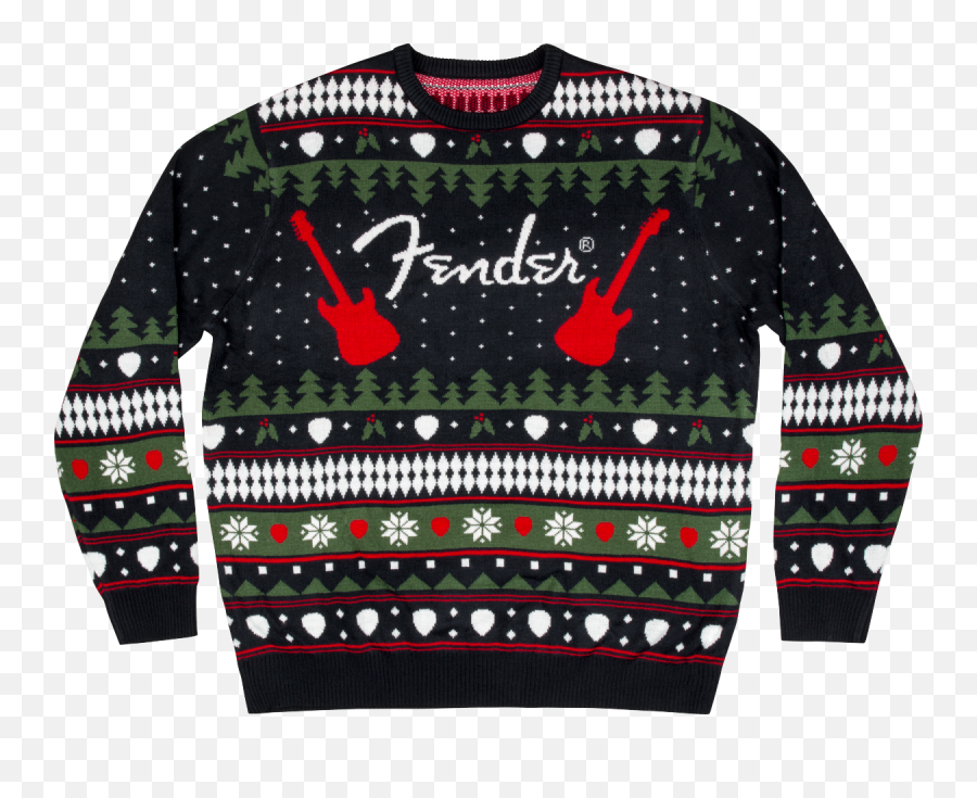 Fender Ugly Christmas Sweater - Ugly Christmas Sweater Music Png,Ugly Christmas Sweater Png