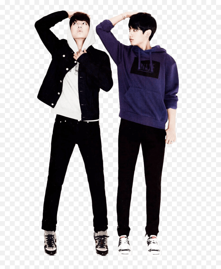 Taehyung And Jungkook Wallpapers - Wallpaper Cave Jungkook And V Png,Jungkook Transparent