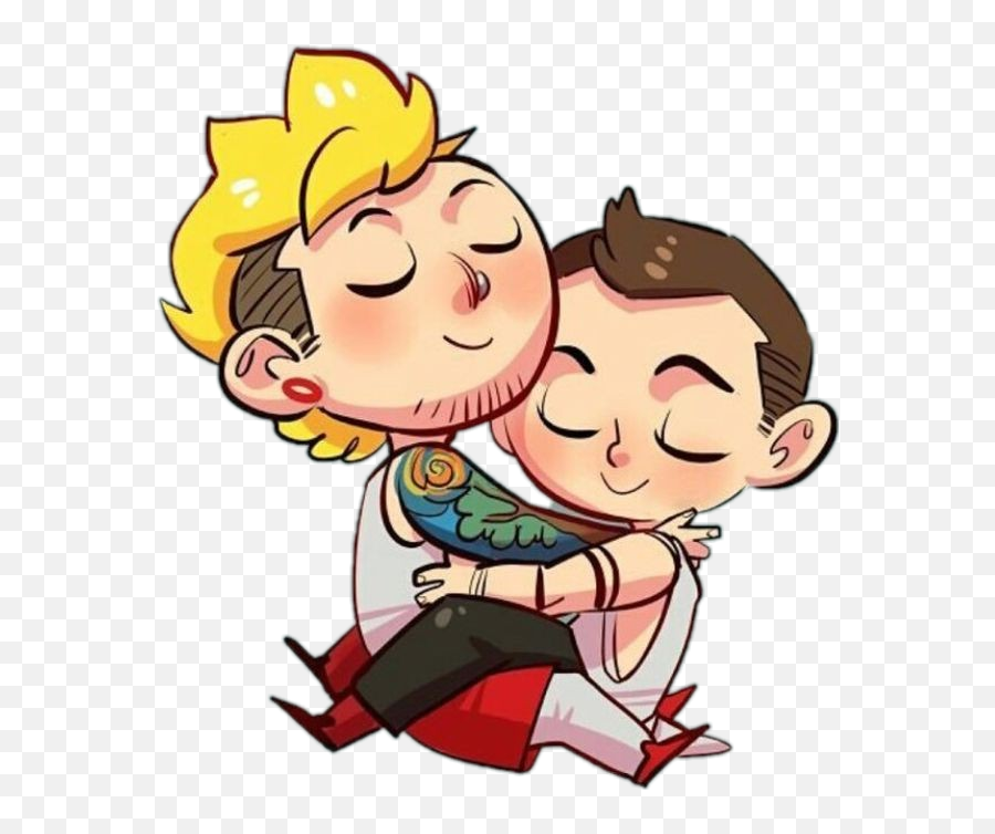 Freetoedit Cute Kawaii Twentyonepilots - Hug Png,Tyler Joseph Png