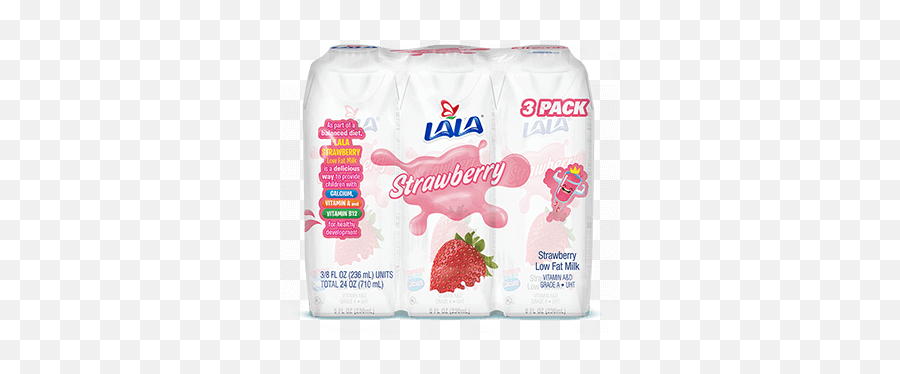 Leche De Fresa Ultrapasteurizada Lala - Lala 3 Pack Strawberry Png,Fresa Png
