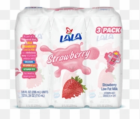 Leche De Fresa Ultrapasteurizada Lala - Lala 3 Pack Strawberry Png,Fresa Png