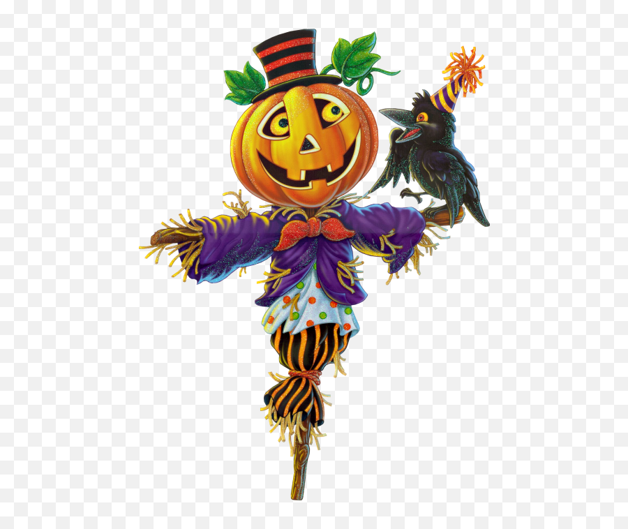 Scarecrow And Pumpkin Clipart 3 U2013 Gclipartcom - Transparent Background Scarecrow Clipart Png,Pumpkin Clipart Png