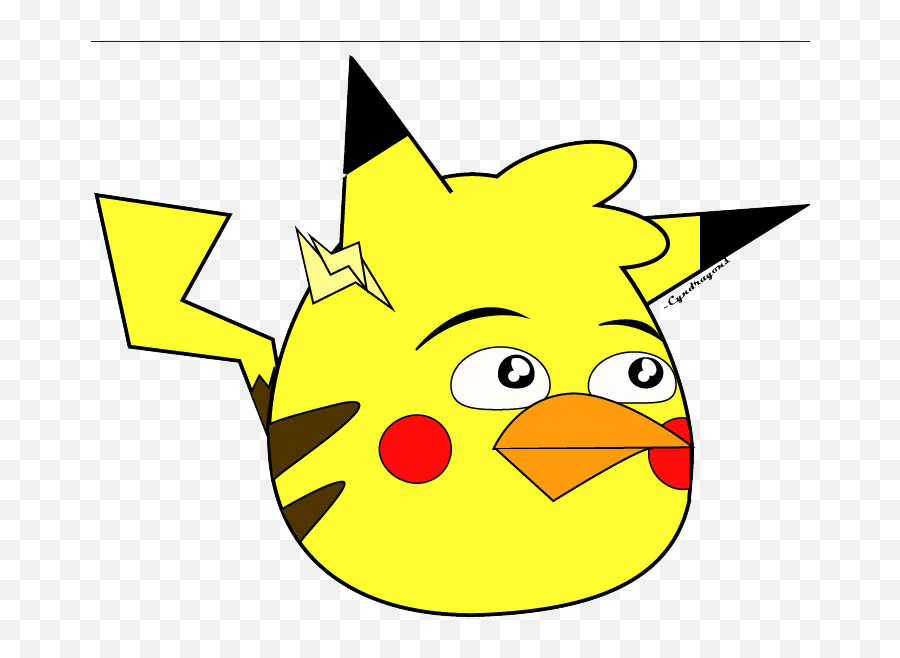 Angry Pikachu Png Transparent Image - Angry Birds Pikachu Animal Png,Pikachu Png Transparent