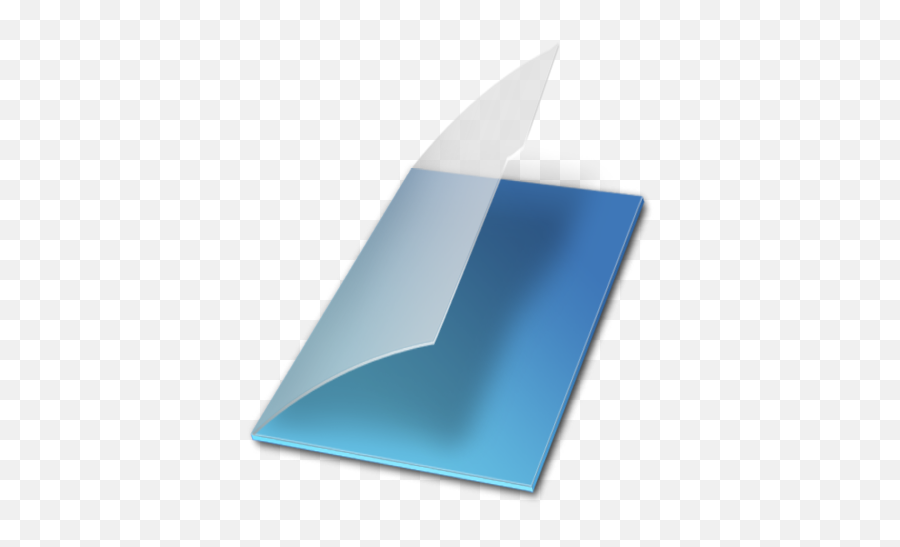 Blue Documents Folder Icon - Horizontal Png,3d Folder Icon