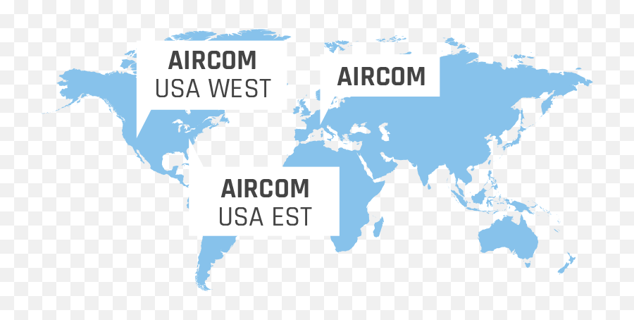 Home - Aircom World Map With Population Color Png,Map Of Usa Icon