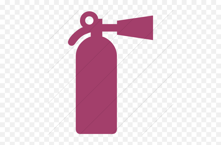 Simple Pink Aiga Fire Extinguisher Icon - Fire Extinguisher Vector Icon Png,Simple Fire Icon