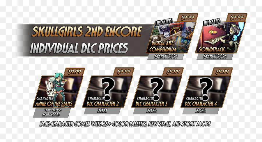 Skullgirls 2nd Encore - Steam News Hub Skullgirl Dlc Characters 2 Png,Valentine Skullgirls Icon