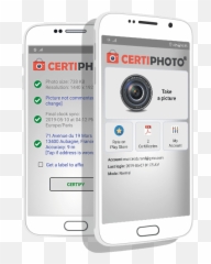 The Mobile Digital Evidence - CertiPhoto Camera Phone png