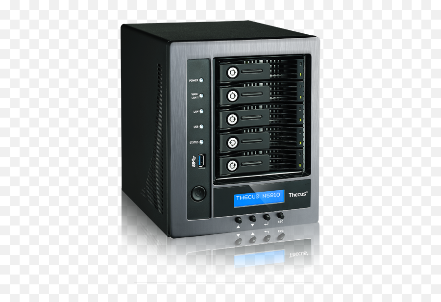 Thecus Nas Empowering Professionals Rackmount Tower - Mini Storage Server Png,Nas Storage Icon